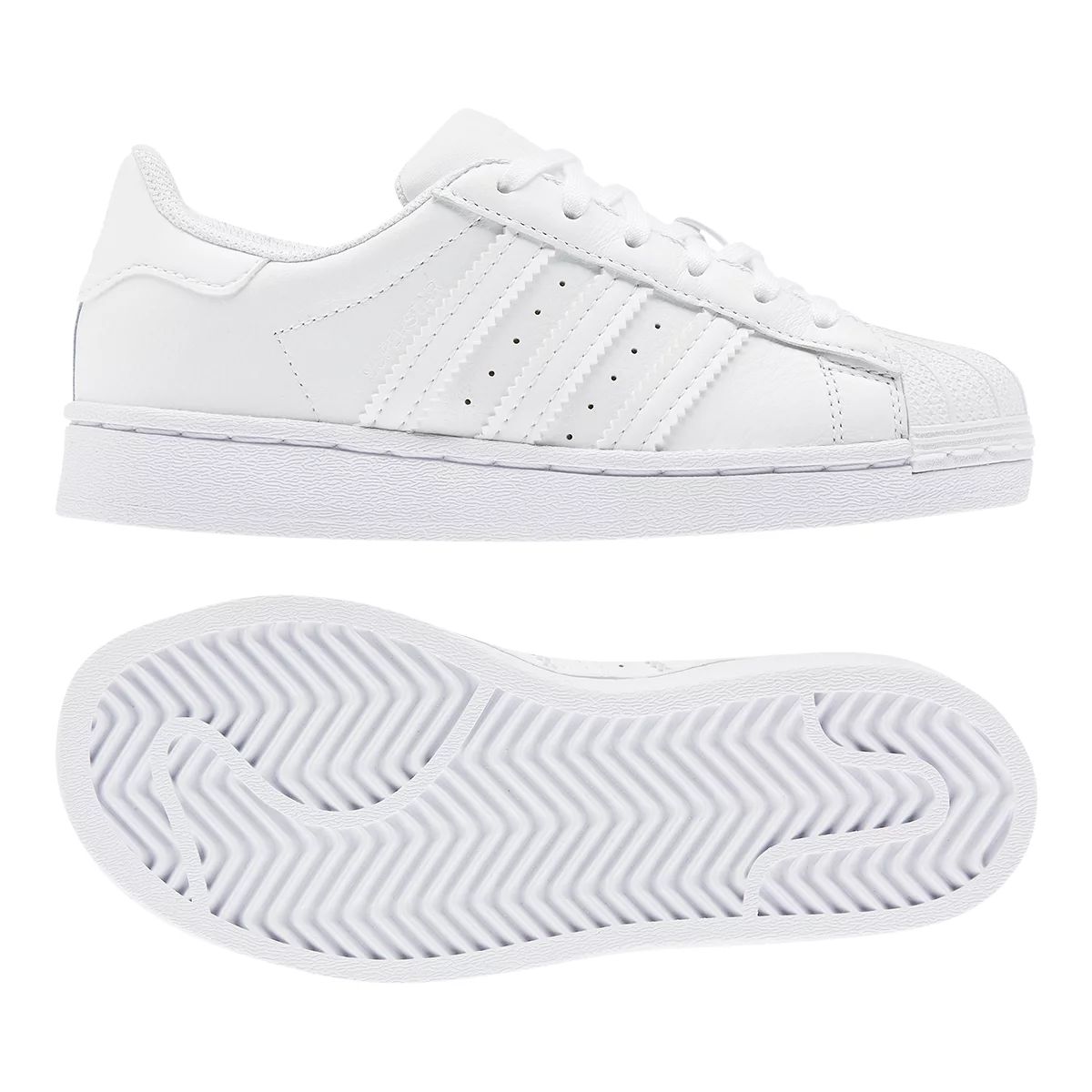 adidas Kids' Pre-School Originals Superstar Shoes, Boys, Sneakers, Basketball, Lace