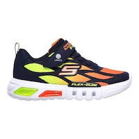 Skechers Kids' Pre-School S Lights: Flex-Glow Dezlo AC Shoes, Boys, Athletic, Velcro Side_Right