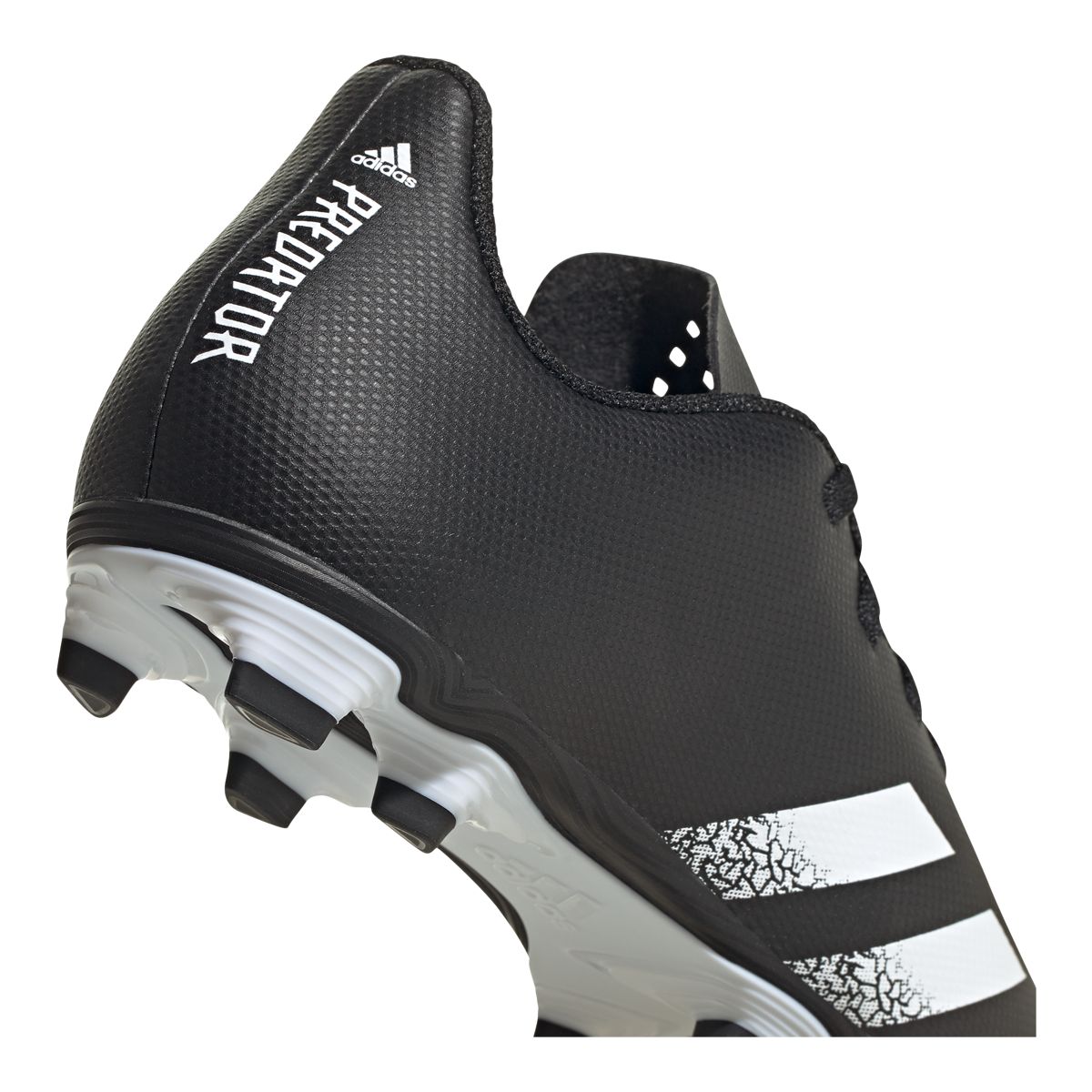 adidas Kids' Predator Freak.4 Firm Ground Outdoor Soccer Cleats