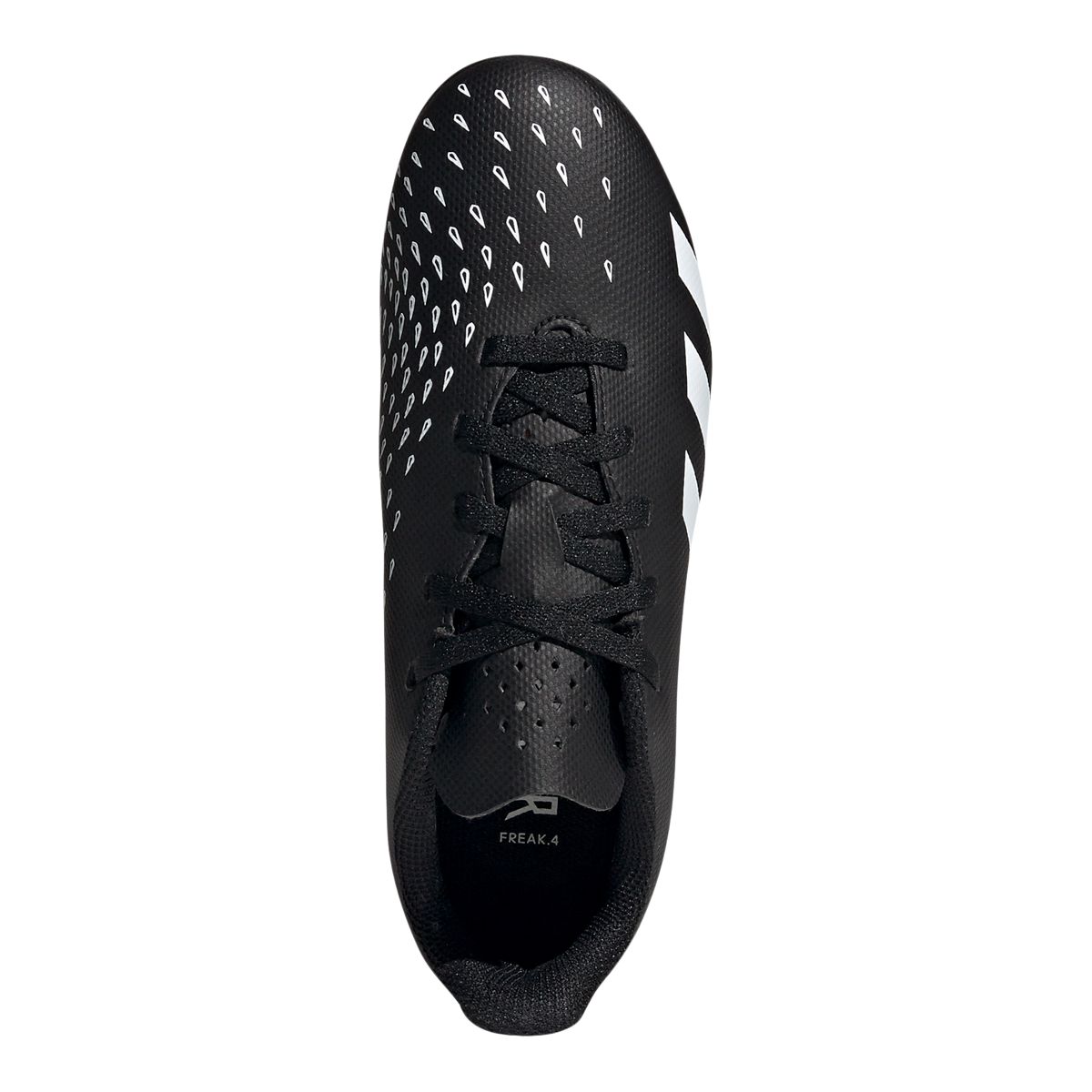adidas Kids' Predator Freak.4 Firm Ground Outdoor Soccer Cleats