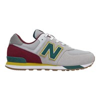 New Balance Kids' Grade School 574 Shoes, Boys, Casual, Sneakers, Velcro, Cushioned Side_Right