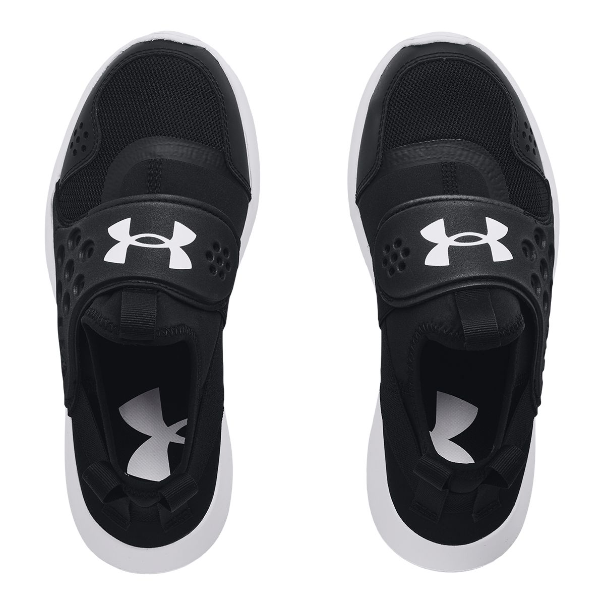 Under Armour Kids' Grade School Runplay Sneakers, Boys', Slip On, Running