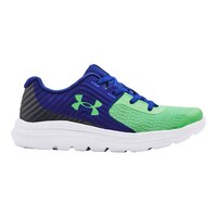 Under Armour Kids' Pre-School Outhustle Sneakers, Boys', Trail, Mesh Side_Right
