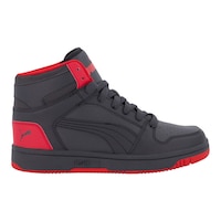 PUMA Kids' Grade School Rebound LayUp SL Shoes, Boys, Low Top, Basketball, Trainer Side_Right