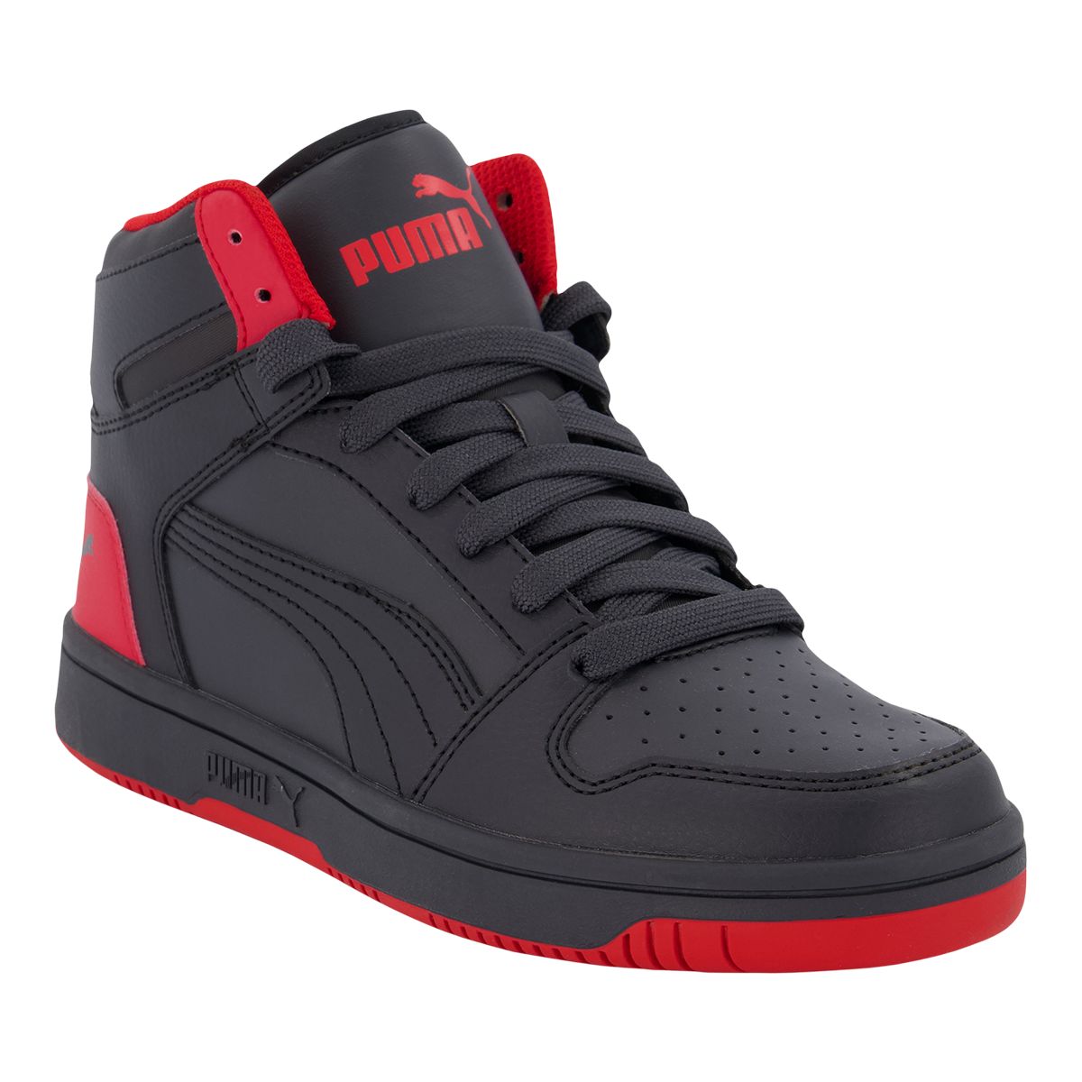 PUMA Kids' Grade School Rebound LayUp SL Shoes, Boys, Low Top, Basketball, Trainer