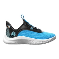 Under Armour Kids' Pre-School Curry 9 Cookie Monster Basketball Shoes Side_Right