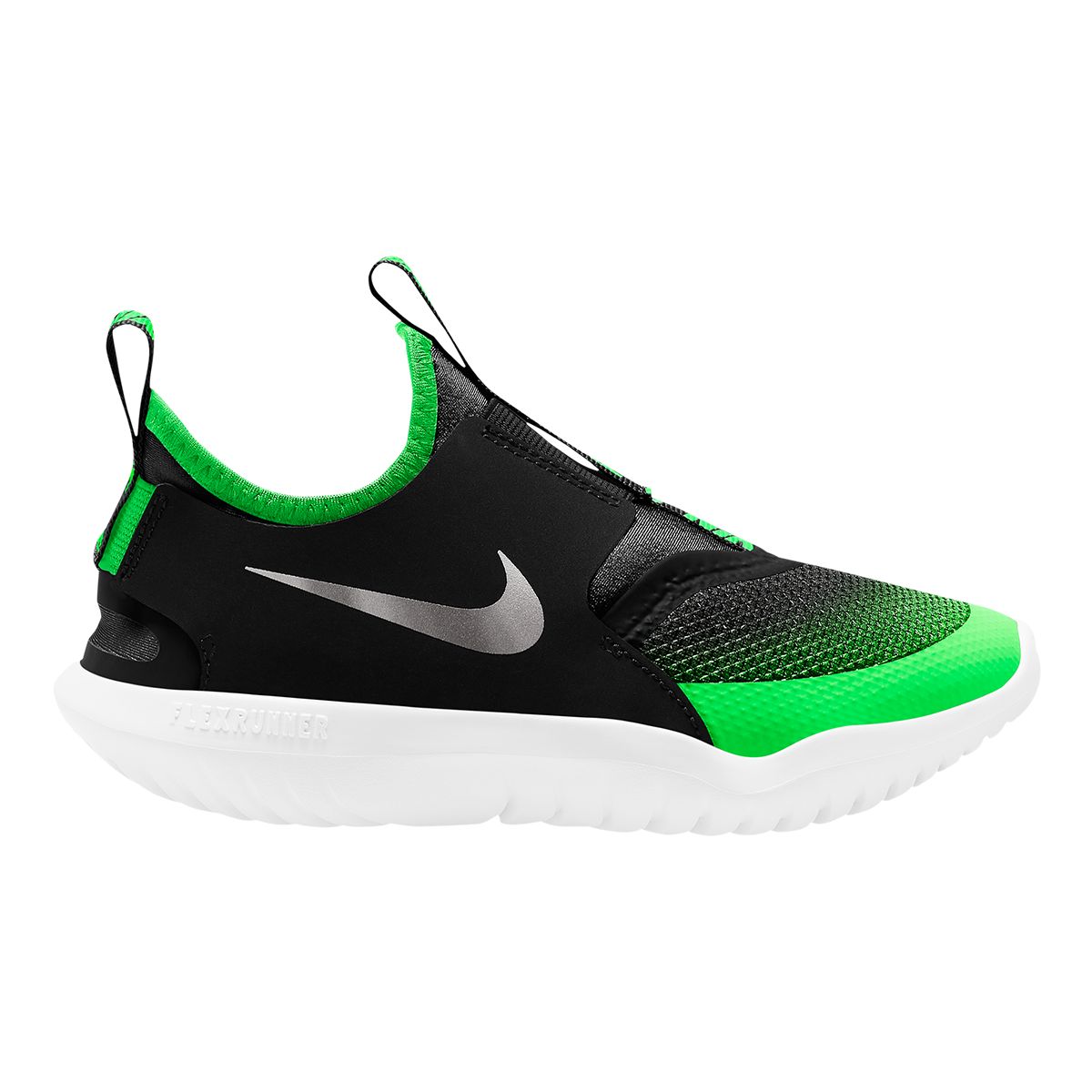 nike flex runner green