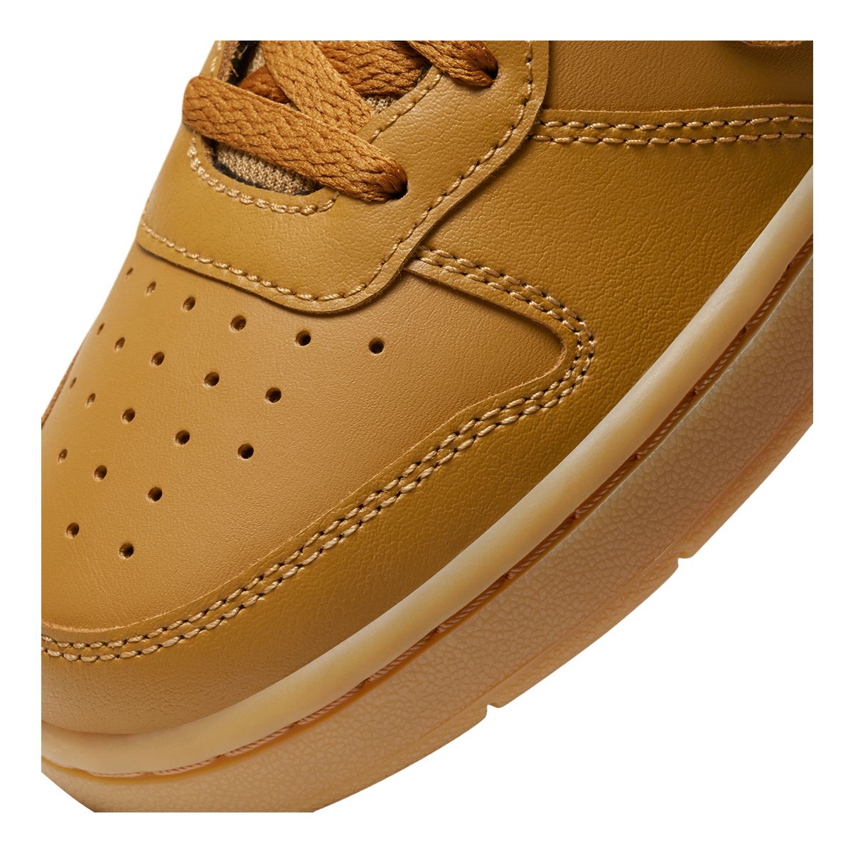 Nike Kids' Grade School Court Borough 2 Shoes, Boys, Low Top, Basketball, Leather