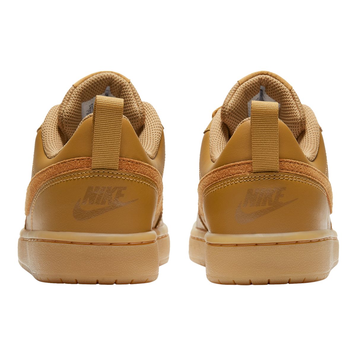 Nike Kids' Grade School Court Borough 2 Shoes, Boys, Low Top, Basketball, Leather
