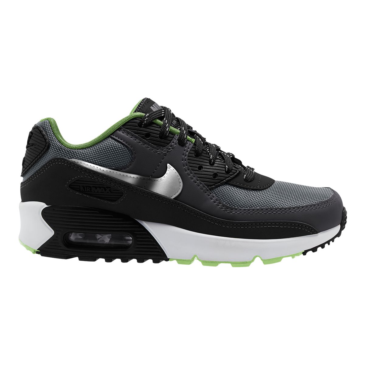Nike Kids'  Air Max 90 LTR Shoes, Boys, Low Top, Sneakers, Cushioned