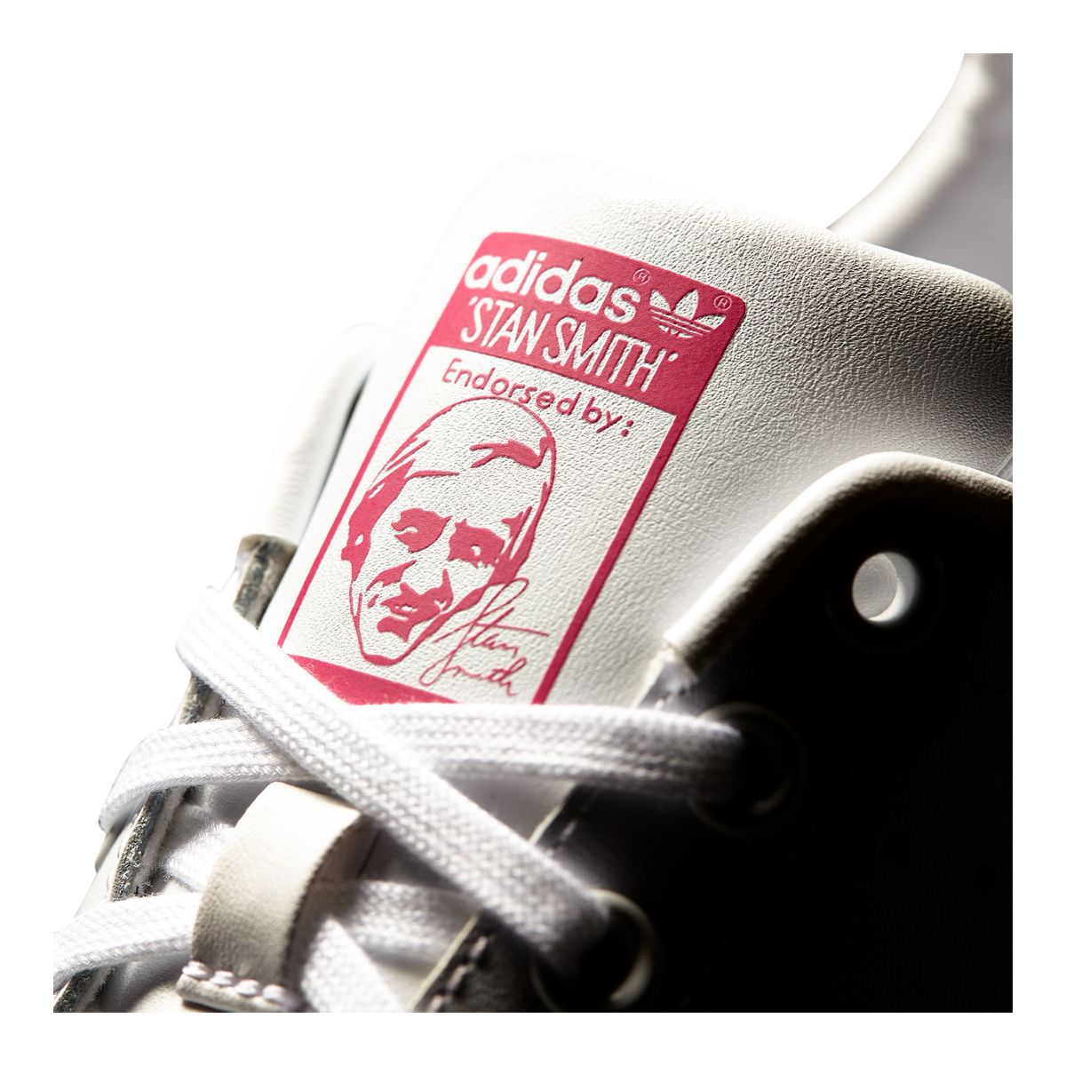 adidas Girls' Stan Smith Grade School Shoes - White/Pink