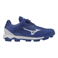 Mizuno Kids' Junior Select Nine Rubber Molded Baseball Shoes/Cleats, Low Top Side_Right
