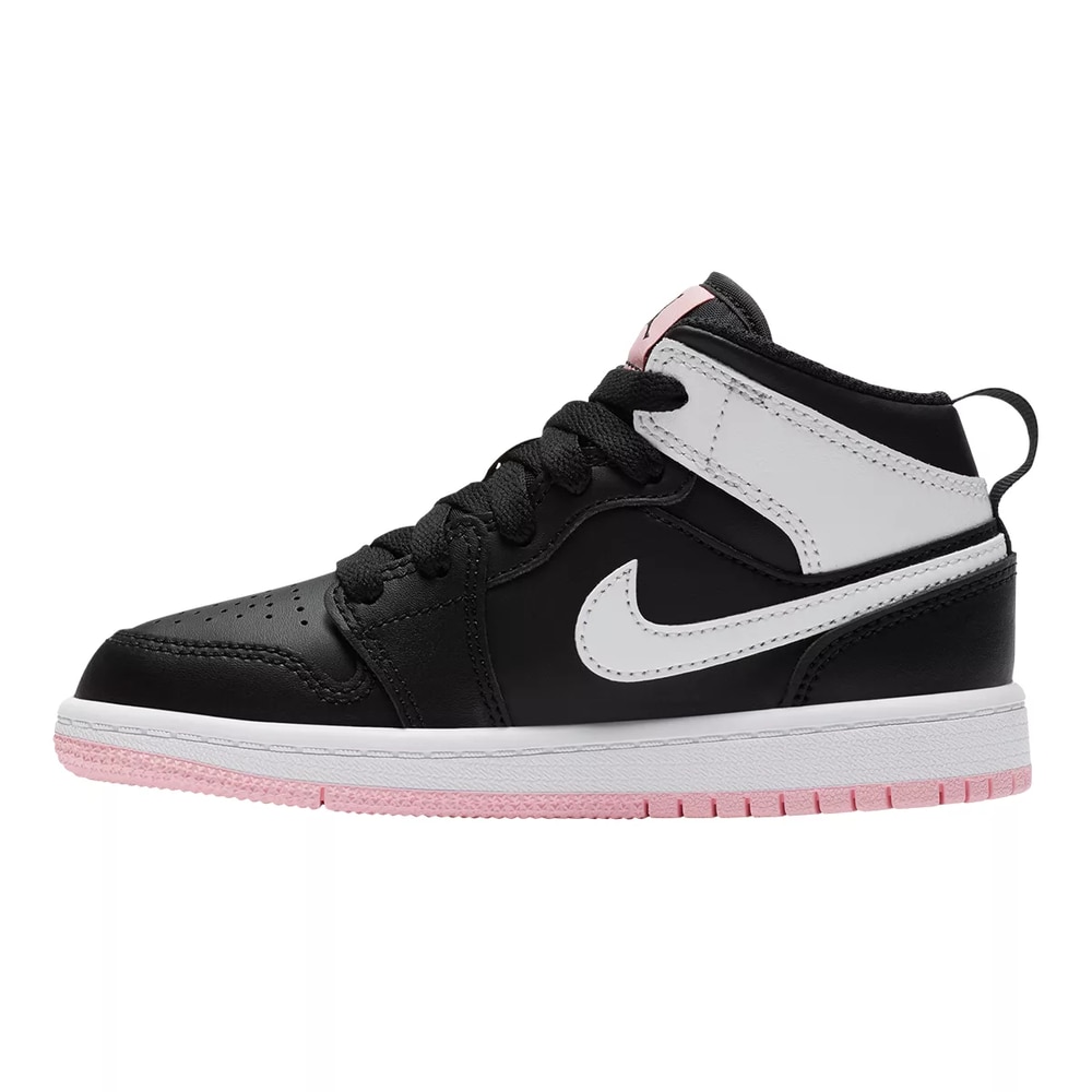 Nike Girls' Pre-School Jordan 1 Mid Running Shoes