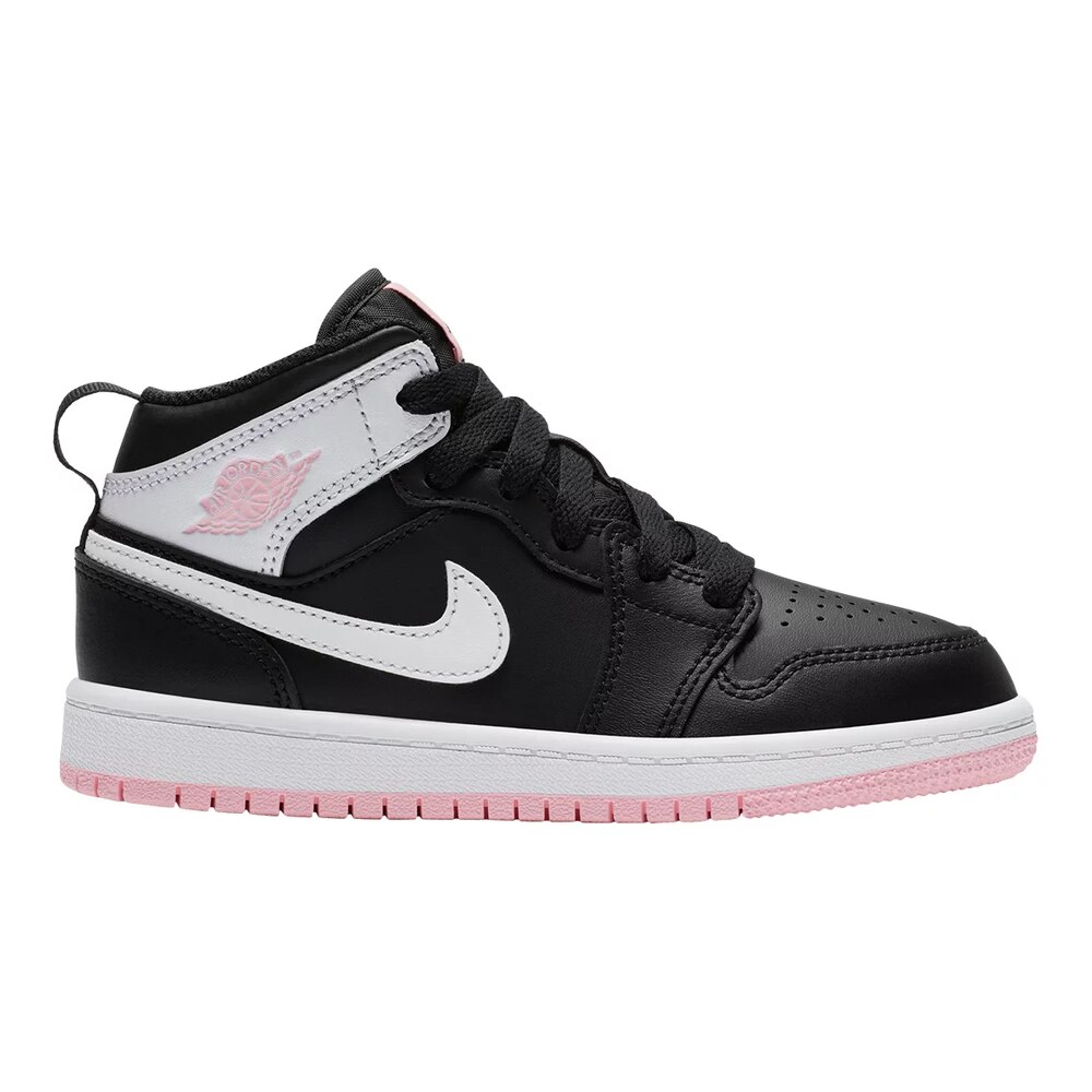 Nike Girls' Pre-School Jordan 1 Mid Running Shoes