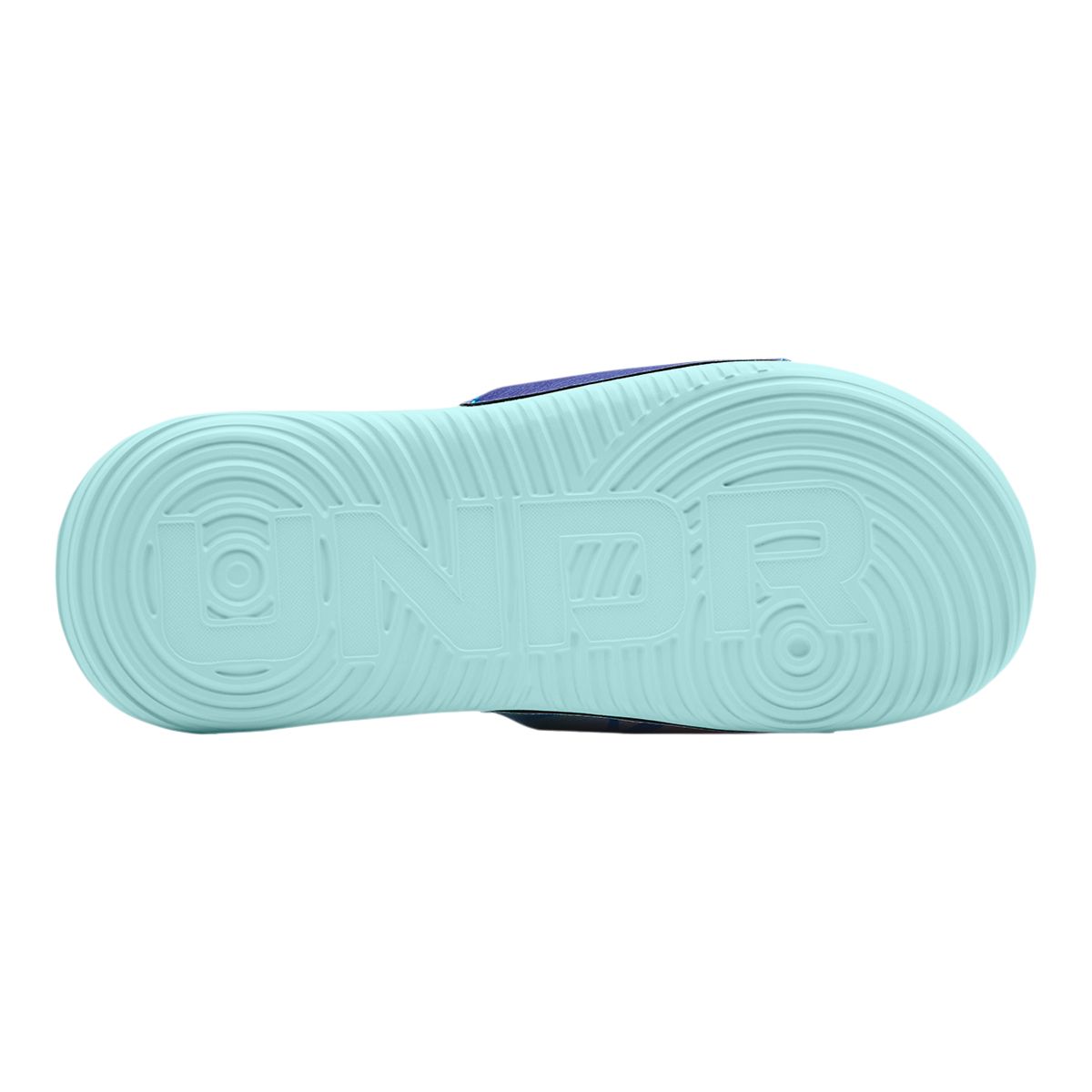 Under Armour Kids' Pre-School/Grade School Ansa Graphic Stellar Slides/Sandals, Girls'