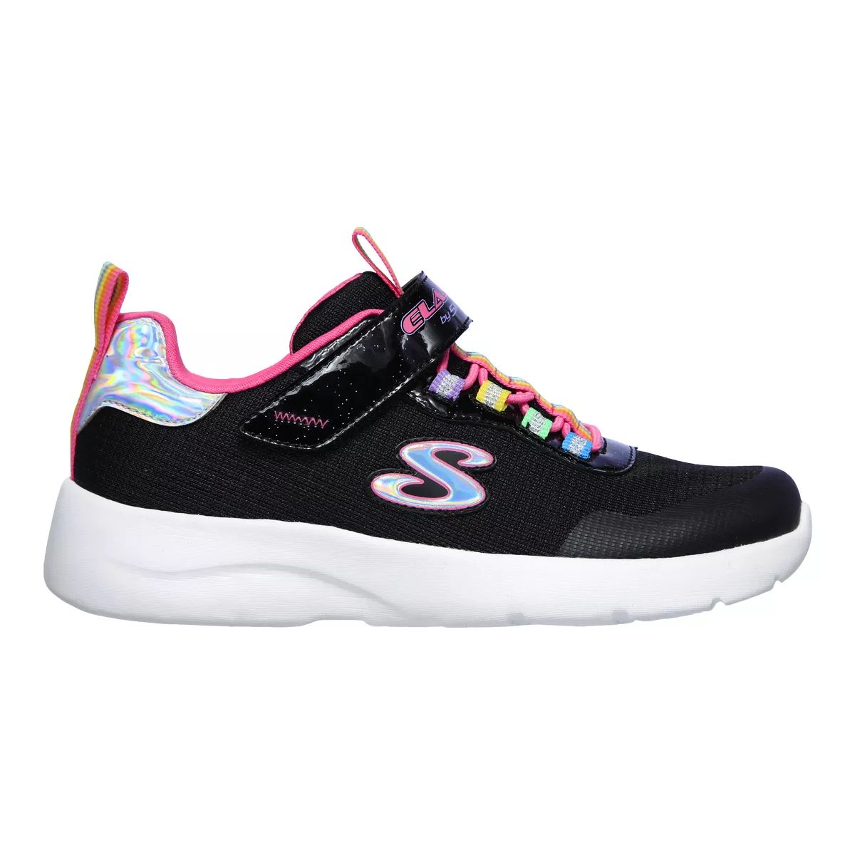 Skechers Kids' Grade School Dynamight 2.0 Rockin Rainbow Sneakers  Girls' Slip On