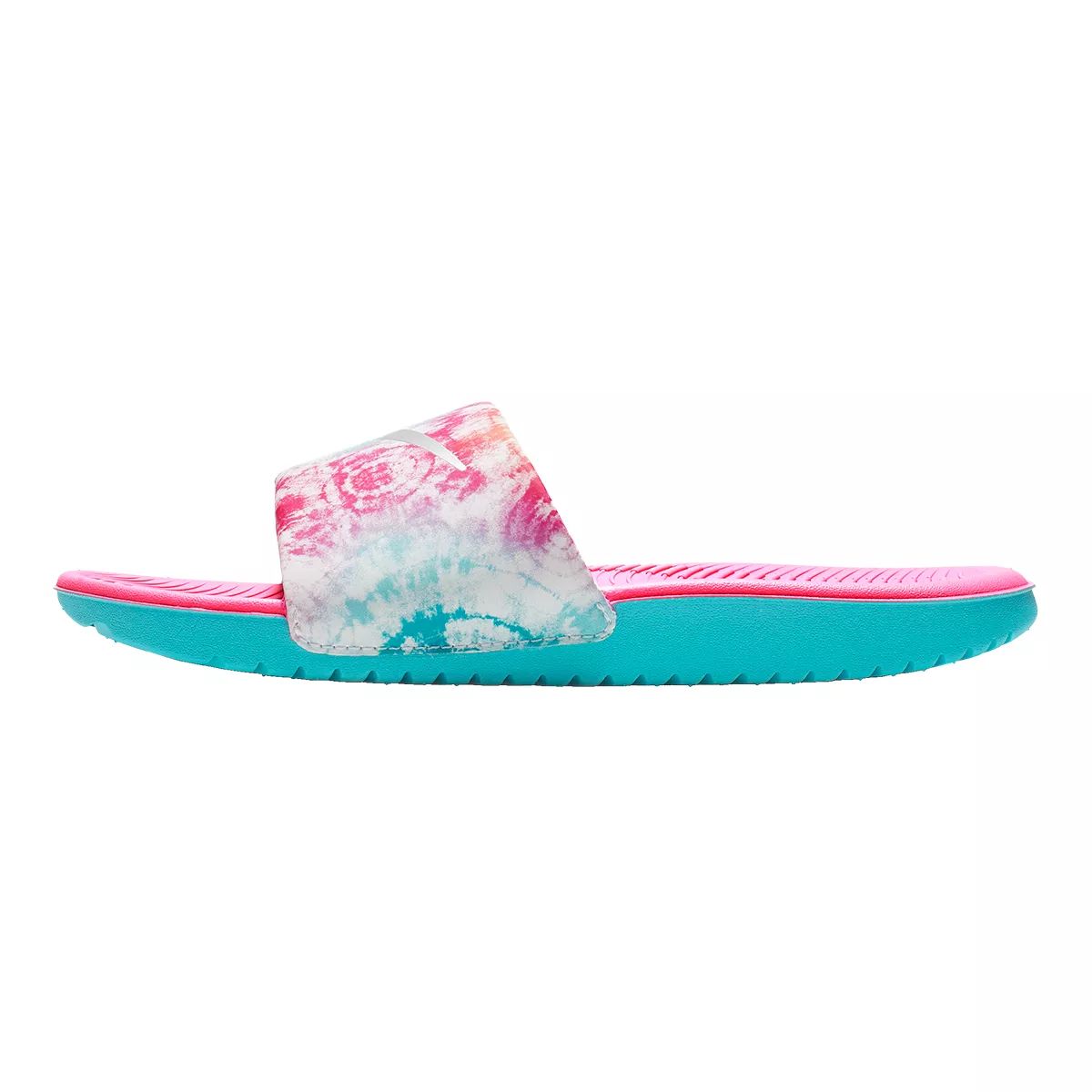 Nike Girls' Grade/Pre-School Kawa Slide Gel Tie Dye Sandals