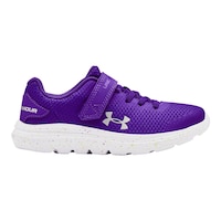 Under Armour Kids' Pre-School Surge 2 AC Sneakers, Girls', Trail, Mesh Side_Right