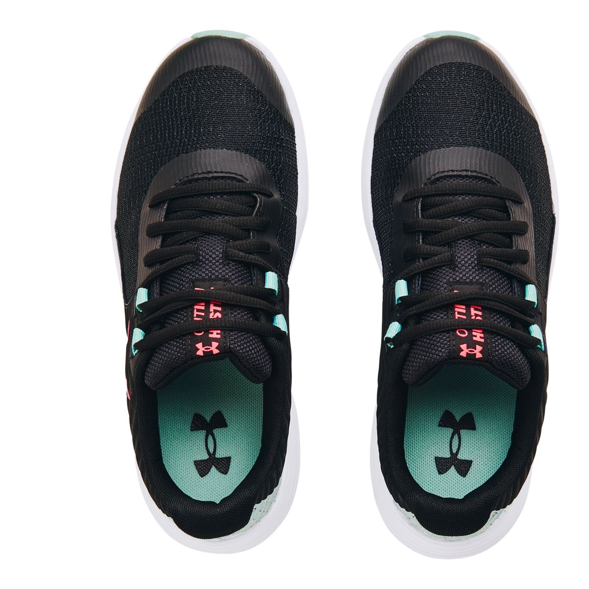 Under Armour Kids' Grade School Outhustle Sneakers, Girls', Mesh