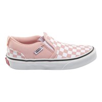 Vans Kids' Pre-School/Grade School Asher Checkerboard Powder Skate Shoes, Sneakers, Girls' Side_Right