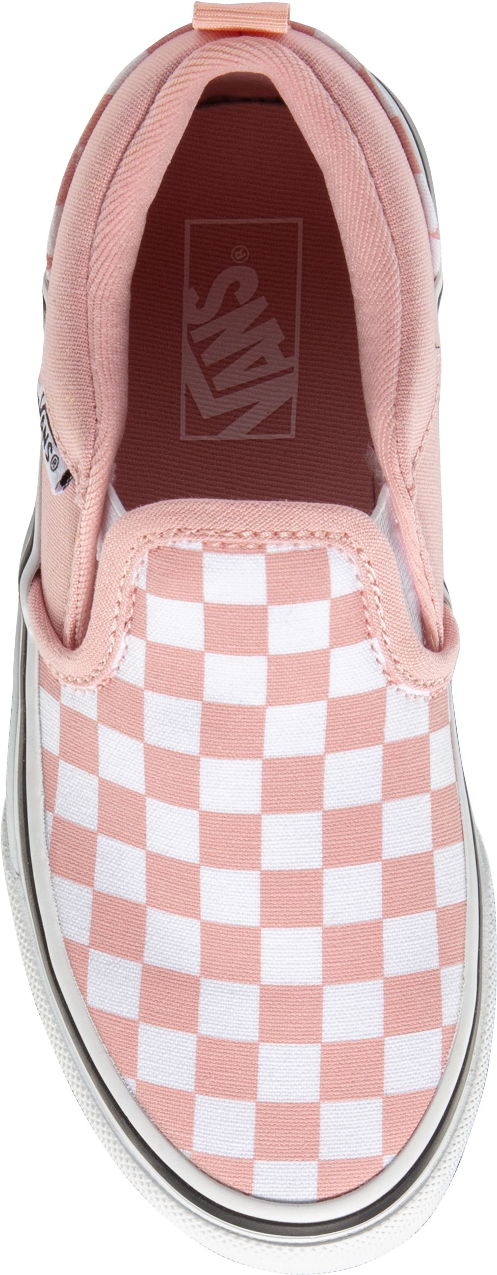 Vans Kids' Pre-School/Grade School Asher Checkerboard Powder Skate Shoes, Sneakers, Girls'