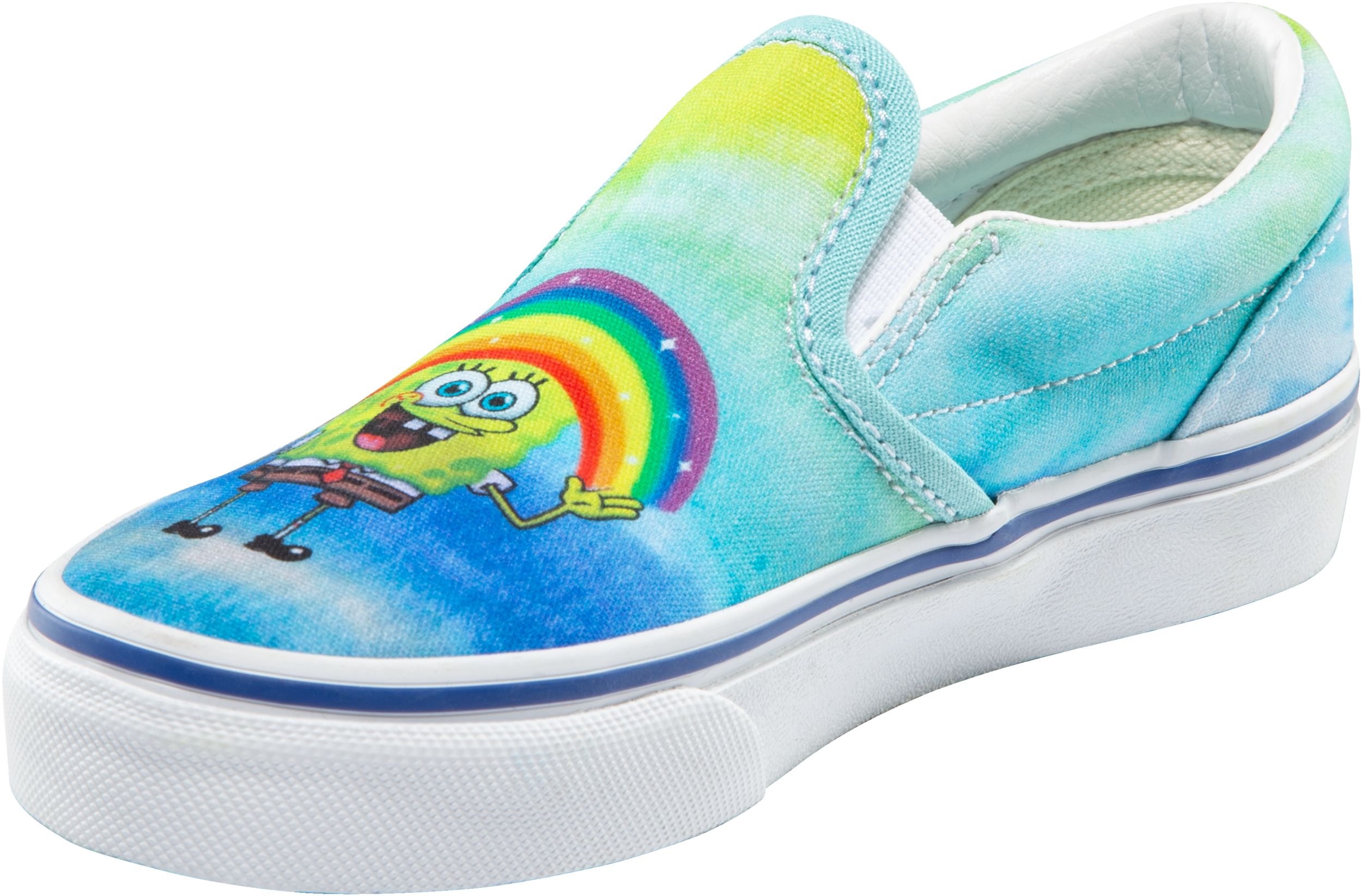 Vans x SpongeBob Kids' Pre-School  Classic  Skate Shoes, Sneakers, Girls', Low Top