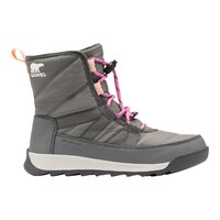 Sorel Kids' Grade School Whitney II Short Lace Winter Boots, Girls', Waterproof, Fleece Side_Right