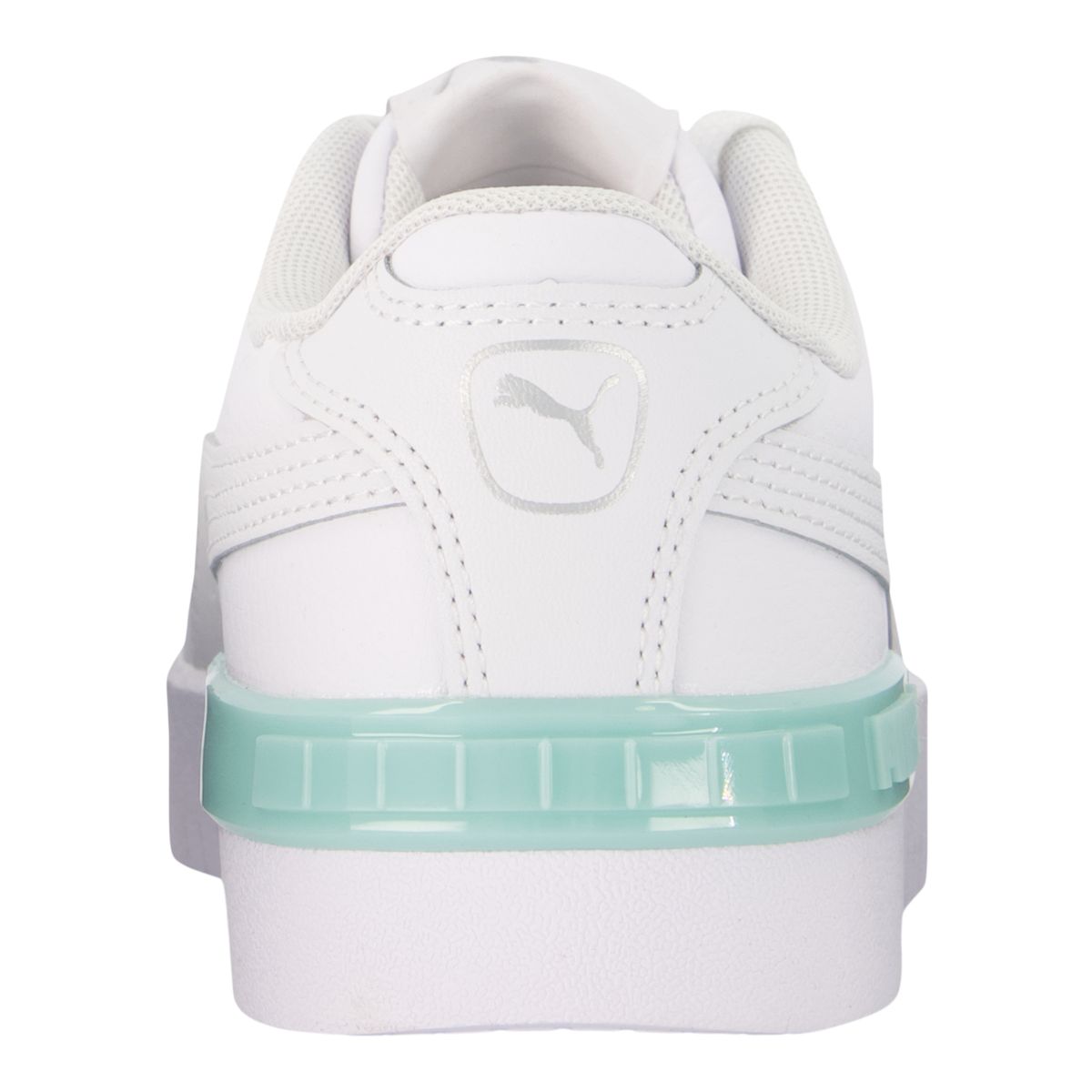 PUMA Kids' Grade School Jada Shoes, Girls, Tennis, Casual, Leather, Lace, Cushioned