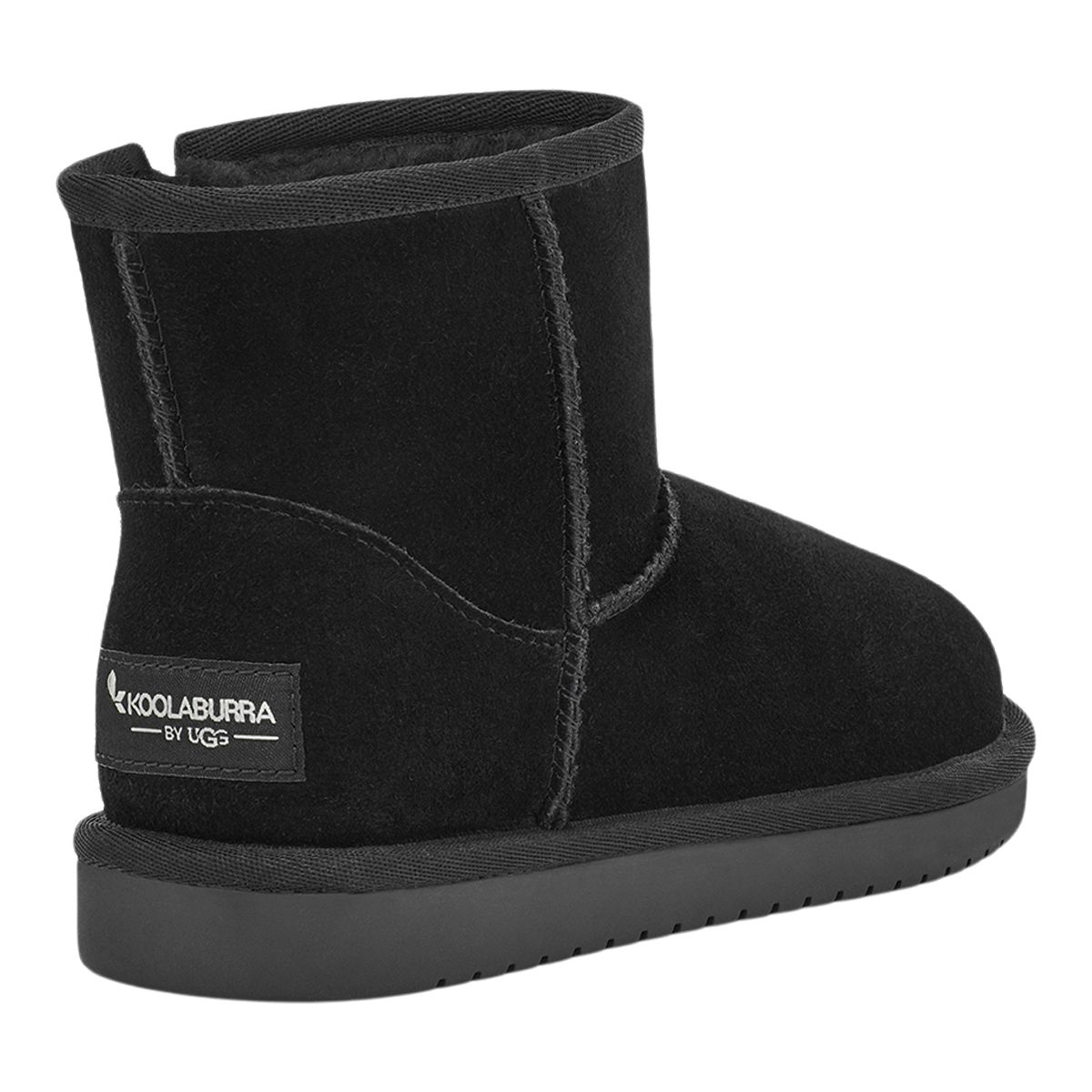 Koolaburra By UGG Kids' Koola Mini Suede Pull-On Fur-Lined Winter Boots ...