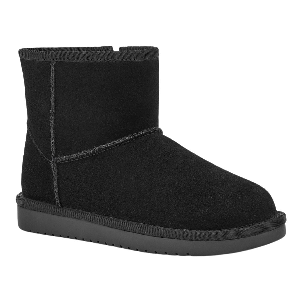 Koolaburra By UGG Kids' Koola Mini Suede Pull-On Fur-Lined Winter Boots ...