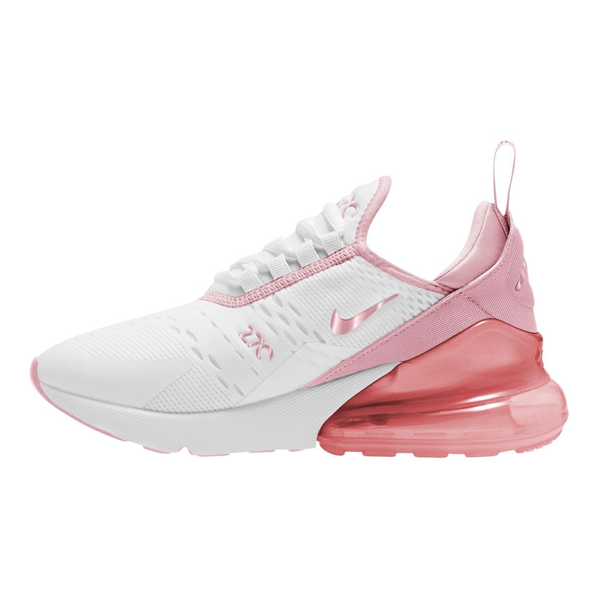 Nike Kids' Grade School Air Max 270 Shoes, Girls, Sneakers, Mesh, Cushioned