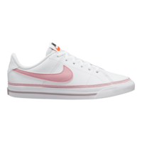 Nike Kids' Grade School Court Legacy Shoes, Girls, Tennis, Sneakers, Leather, Cushioned Side_Right