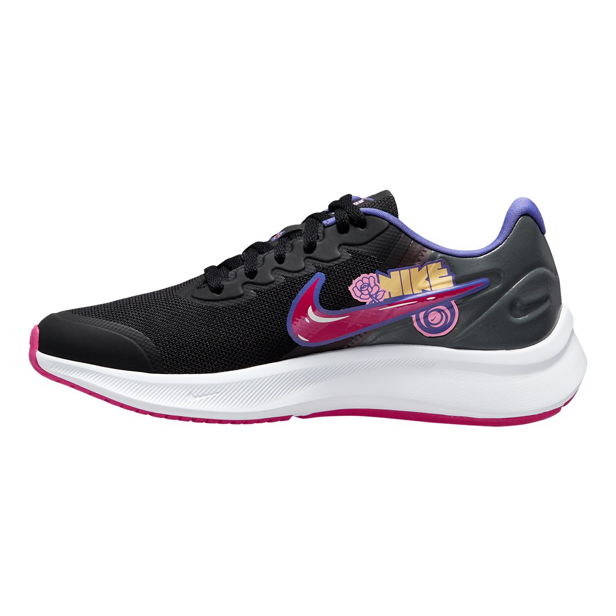 Nike Kids' Grade School Star Runner 3 SE Sneakers, Girls', Slip On, Running