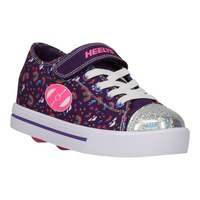 Heelys Girls' Grade/Pre-School Snazzy X2 Shoes Front_Three_Fourths_Angled_Right