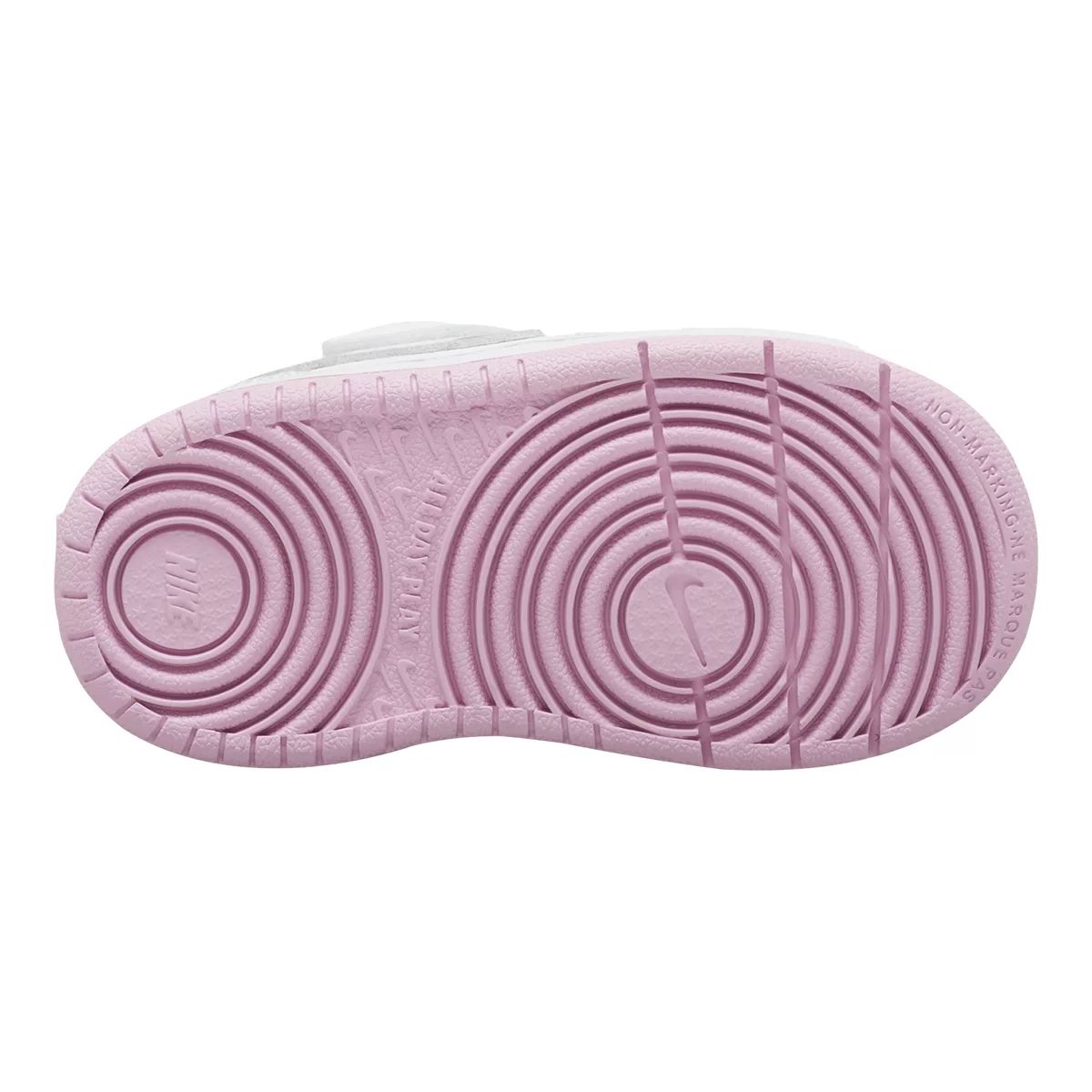 Nike Kids' Toddler Court Bourough 2 Shoes, Low Top, Walking, Running, Velcro