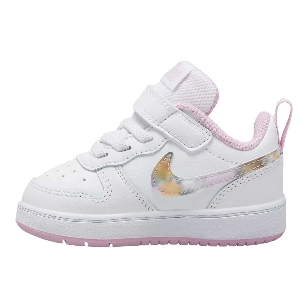 Nike Kids' Toddler Court Bourough 2 Shoes, Low Top, Walking, Running, Velcro