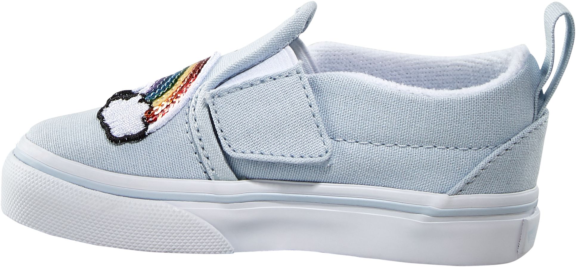 Vans Girls' Slip-On V Seguin Toddler Shoes