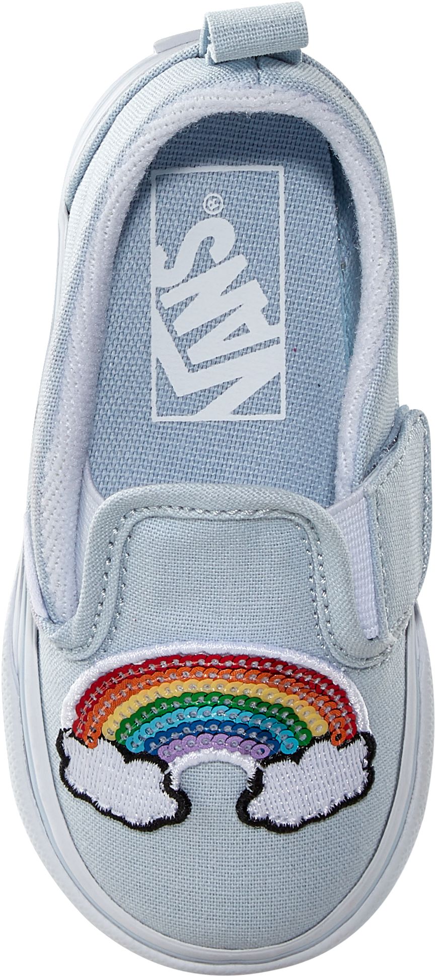 Vans Girls' Slip-On V Seguin Toddler Shoes