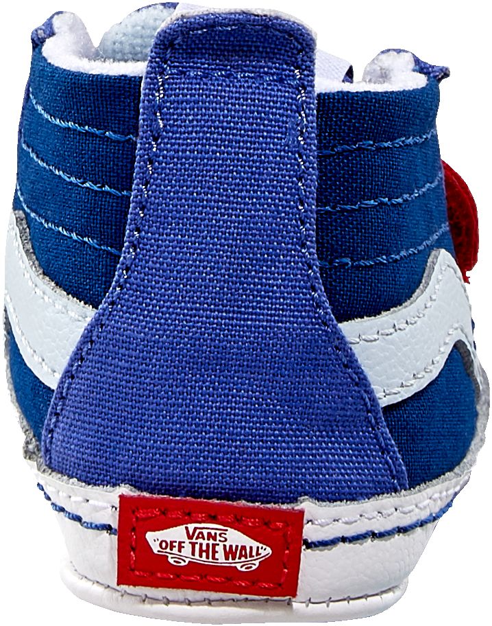 Vans Kids' Baby SK8-Hi Crib Shoes, High Top, Slip On, Velcro