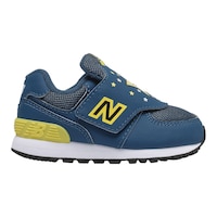New Balance Kids' Toddler 574 Day/Night Shoes, Running, Velcro, Suede, Lightweight Side_Right