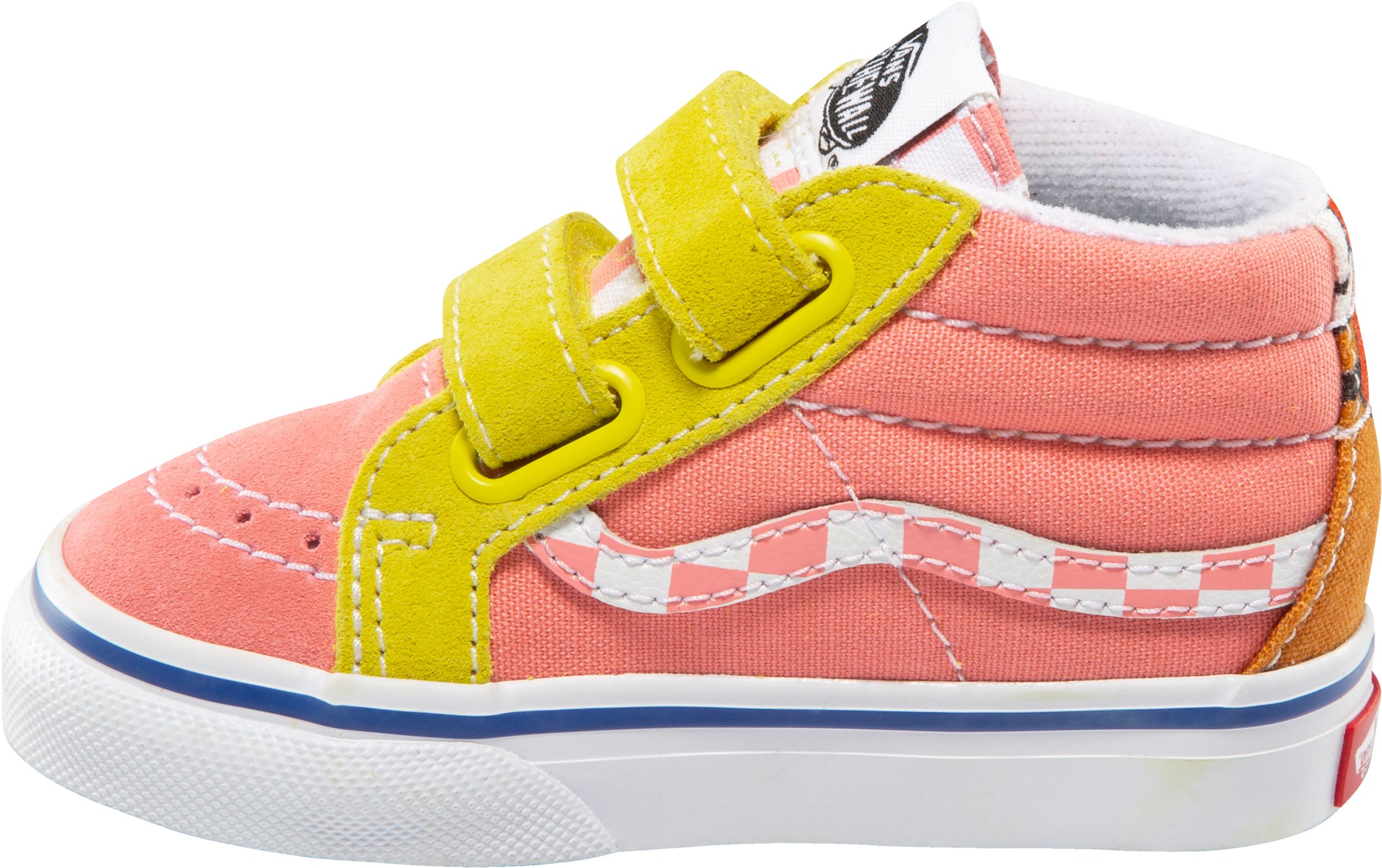 Vans x SpongeBob Kids' Toddler Best Friends SK8-Mid Skate Shoes
