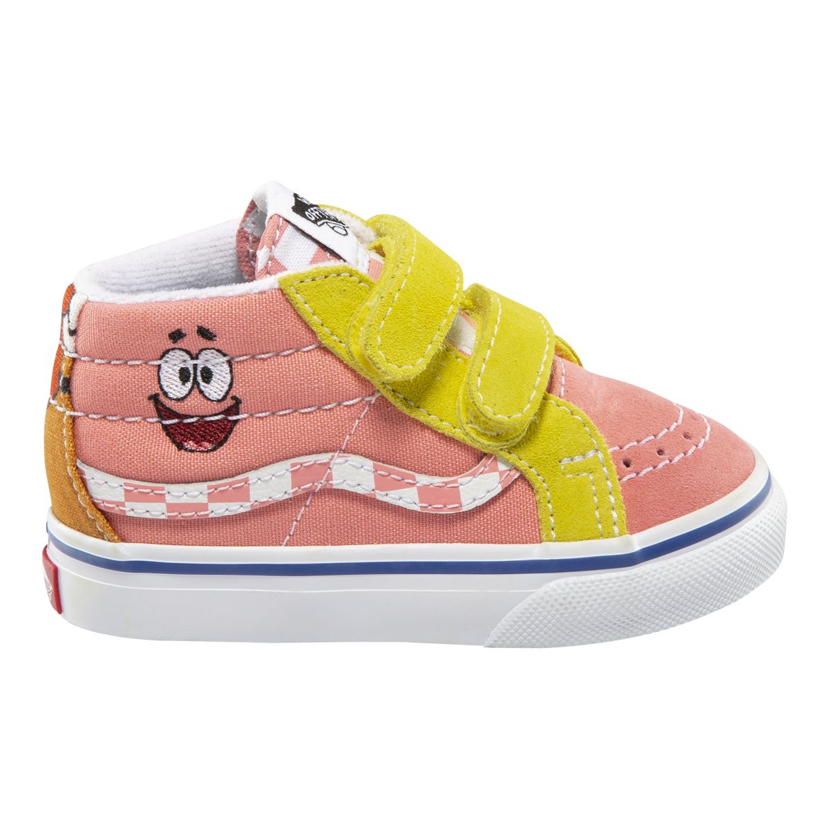 Vans x SpongeBob Kids' Toddler Best Friends SK8-Mid Skate Shoes
