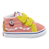 Vans x SpongeBob Kids' Toddler Best Friends SK8-Mid Skate Shoes Side_Right