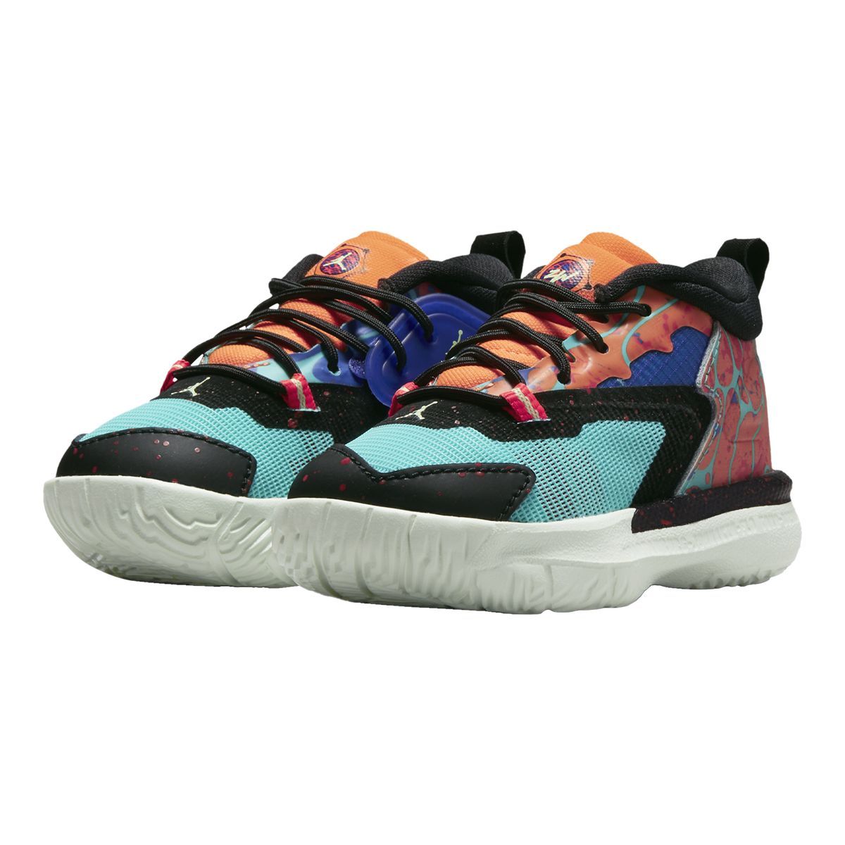 Nike Kids' Toddler Jordan Zion 1 Shoes, High Top, School/Casual, Lace Up, Mesh, Lightweight