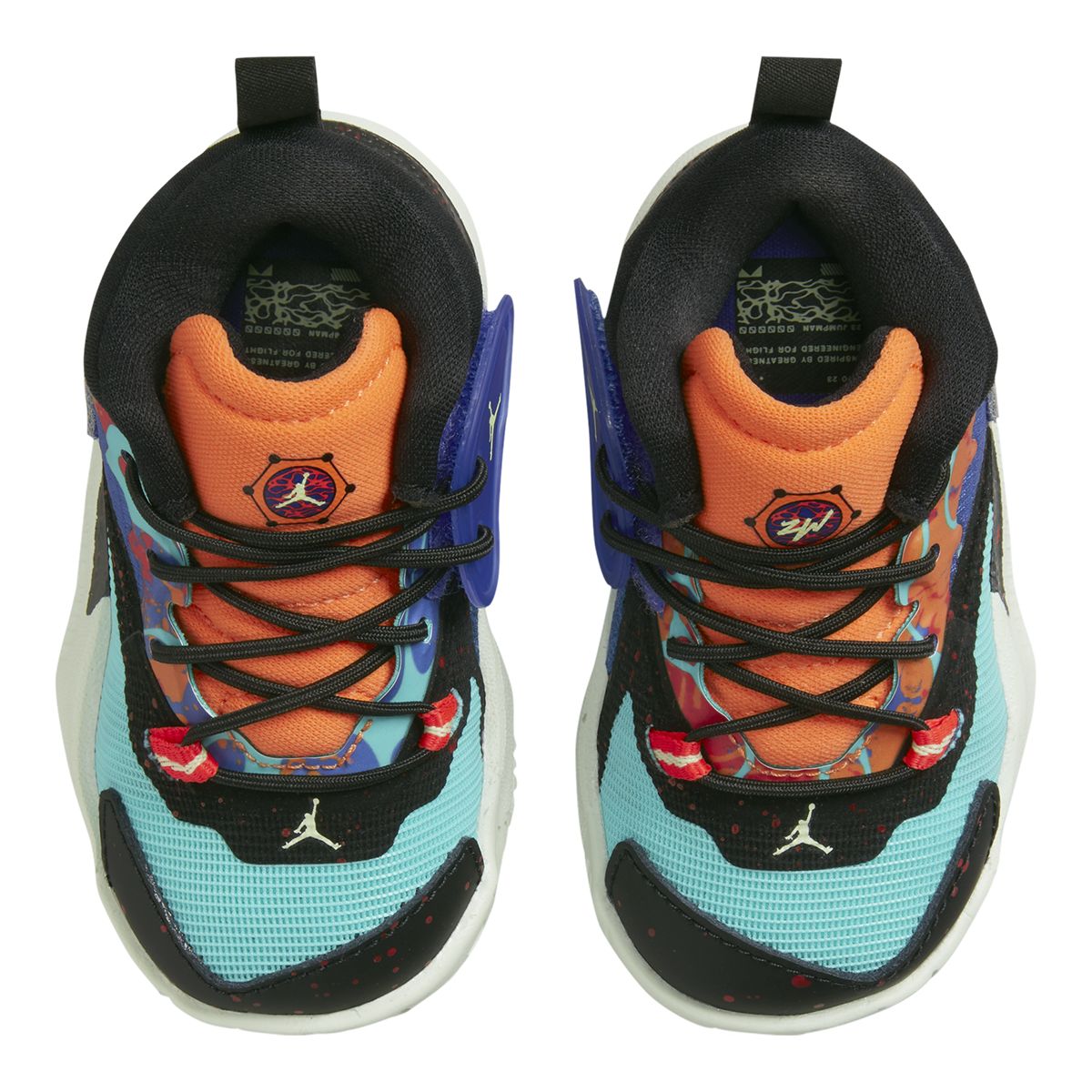 Nike Kids' Toddler Jordan Zion 1 Shoes, High Top, School/Casual, Lace Up, Mesh, Lightweight