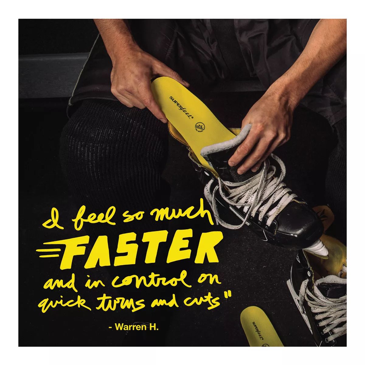 Superfeet Performance Hockey Skate Insoles