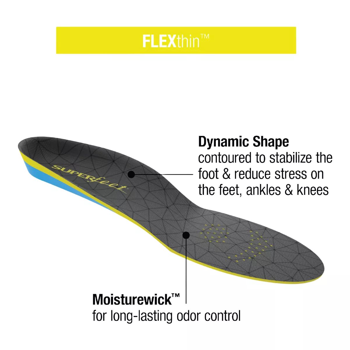 Superfeet Flex Thin Insoles
