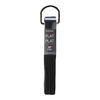 Sport Chek D-Ring Flat Shoe Laces, 36 Inch Front_Flat