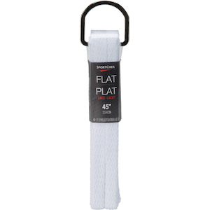 Sport Chek 45 Inch D-Ring Flat Shoe Laces
