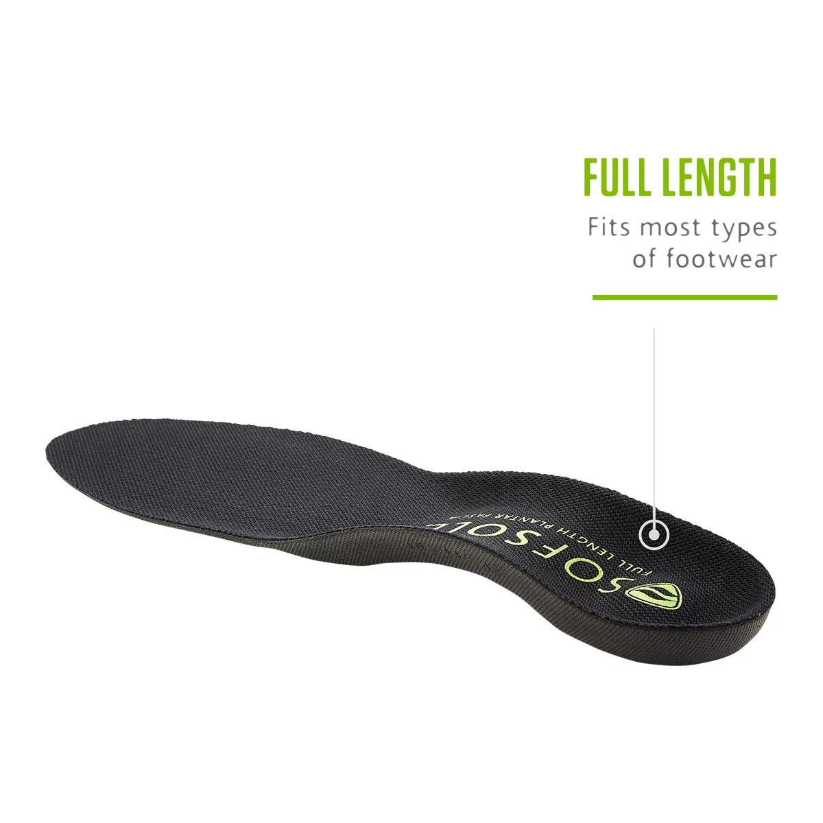 Sof Sole Men's Plantar Fascia Insoles